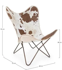 Outlet Bizzotto POLTRONA IN PELLE - BUFFALO