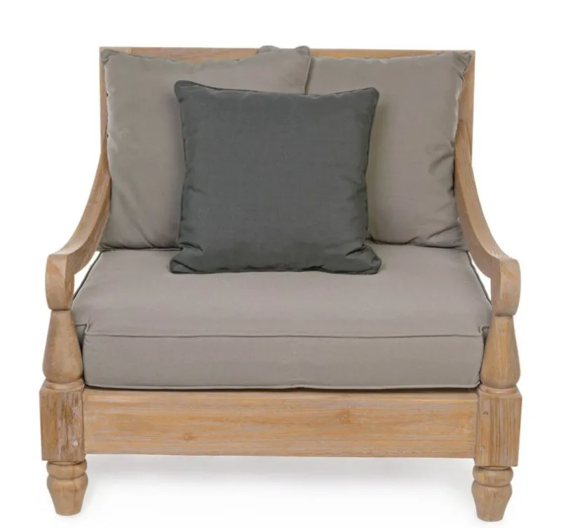 Hot Bizzotto POLTRONA IN TEAK SFODERABILE - BALI FSC