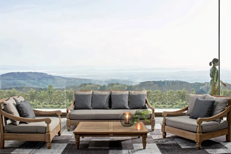 Hot Bizzotto POLTRONA IN TEAK SFODERABILE - BALI FSC