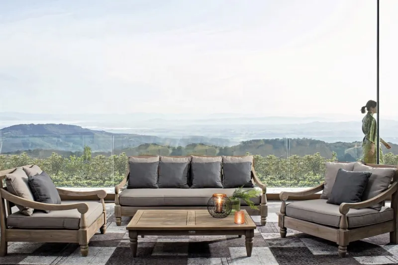 Hot Bizzotto POLTRONA IN TEAK SFODERABILE - BALI FSC