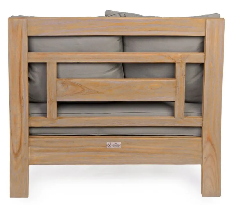 Hot Bizzotto POLTRONA IN TEAK SFODERABILE - BALI FSC