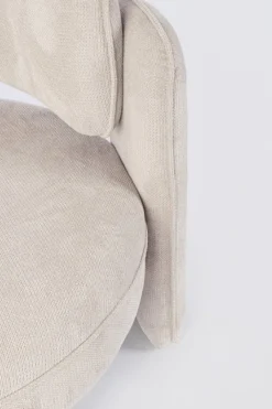 Best Bizzotto POLTRONA IN TESSUTO BEIGE - AISHA