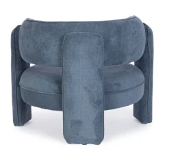Sale Bizzotto POLTRONA IN TESSUTO BLU - AISHA