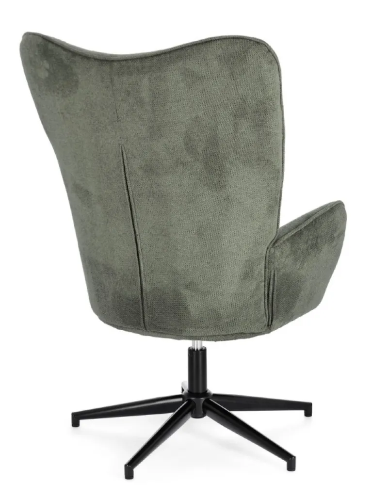Outlet Bizzotto POLTRONA IN TESSUTO VERDE - INAS