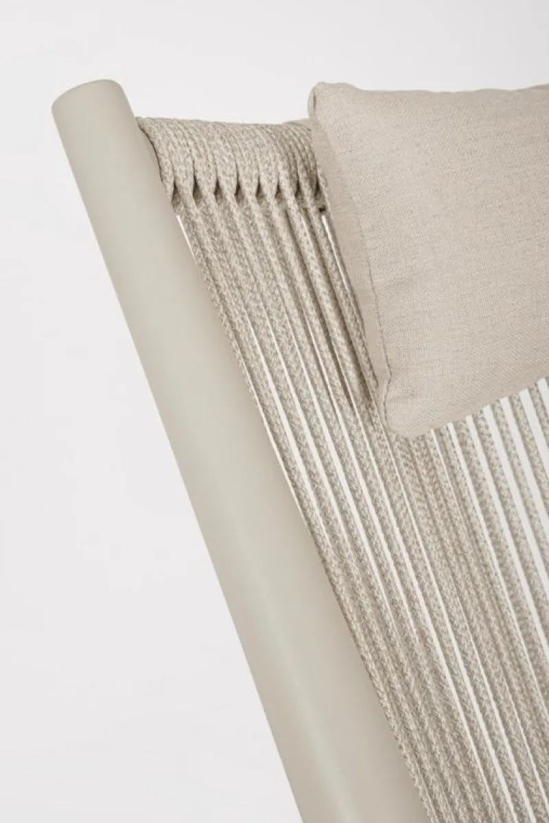 Bizzotto POLTRONA LOUNGE C-C ALOHA SANDSHELL