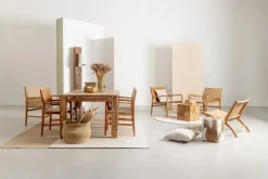 Best Bizzotto POLTRONA LOUNGE IN PELLE TORTORA- CAROLINE