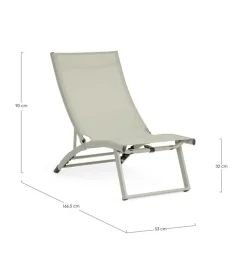 Bizzotto POLTRONA LOUNGE RECL. TAYLOR BREEZE