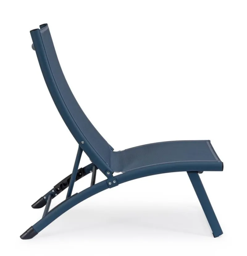 Best Bizzotto POLTRONA LOUNGE RECLINABILE NAVY - TAYLOR