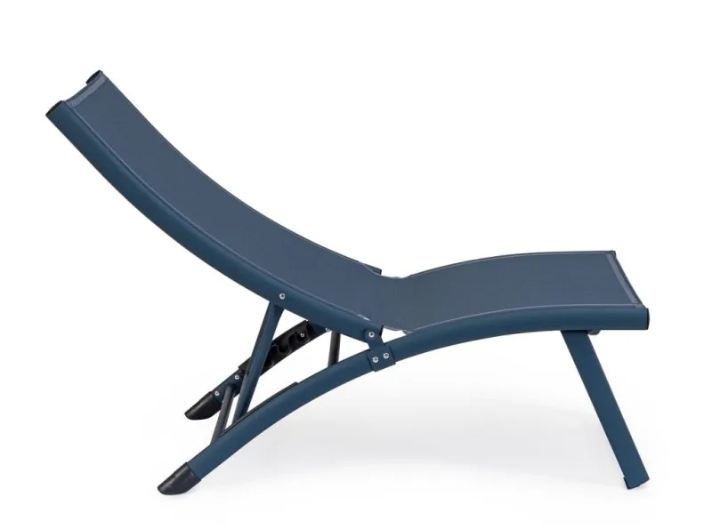 Best Bizzotto POLTRONA LOUNGE RECLINABILE NAVY - TAYLOR
