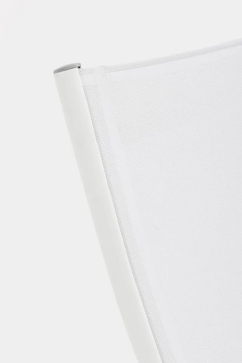 Outlet Bizzotto POLTRONA LOUNGE RECLINABILE BIANCA - TAYLOR