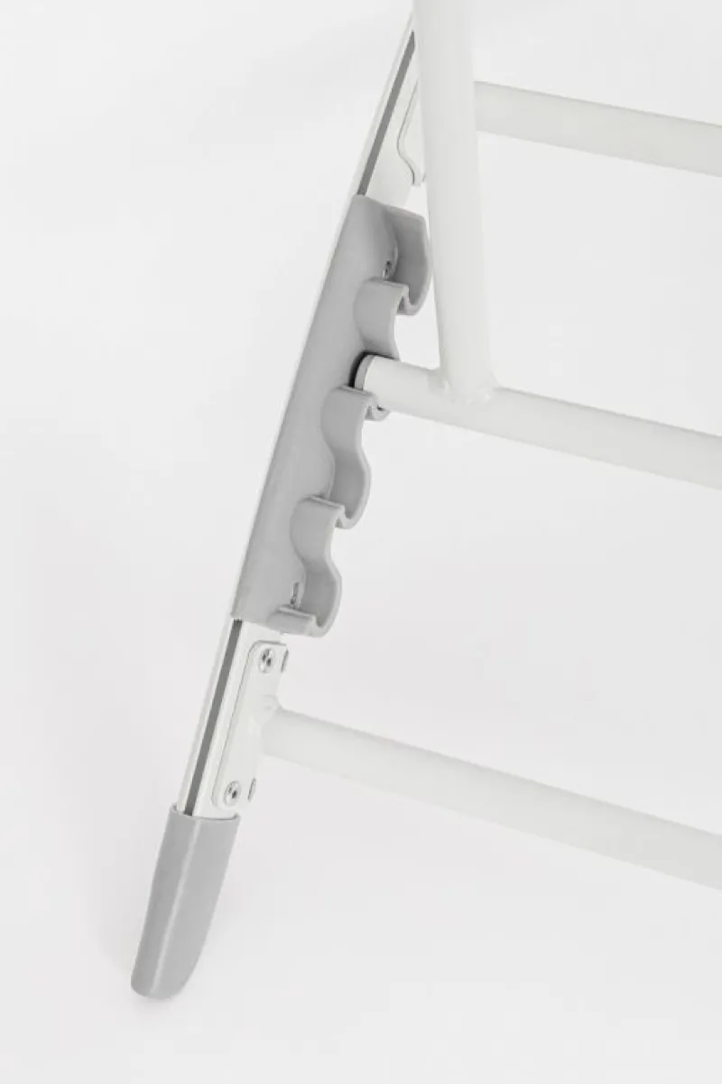 Outlet Bizzotto POLTRONA LOUNGE RECLINABILE BIANCA - TAYLOR