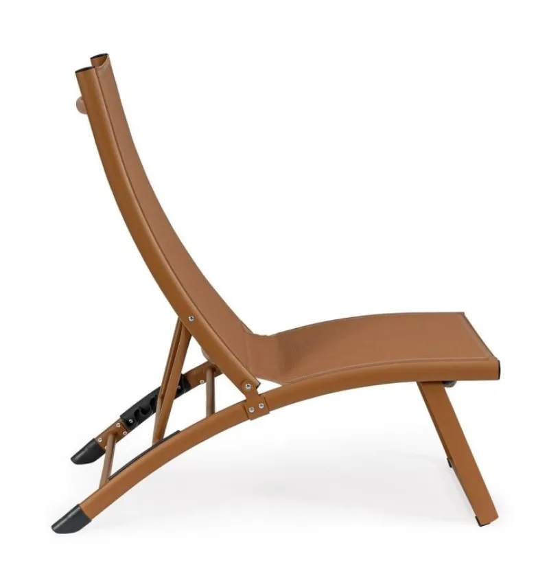 Clearance Bizzotto POLTRONA LOUNGE RECLINABILE PECAN - TAYLOR