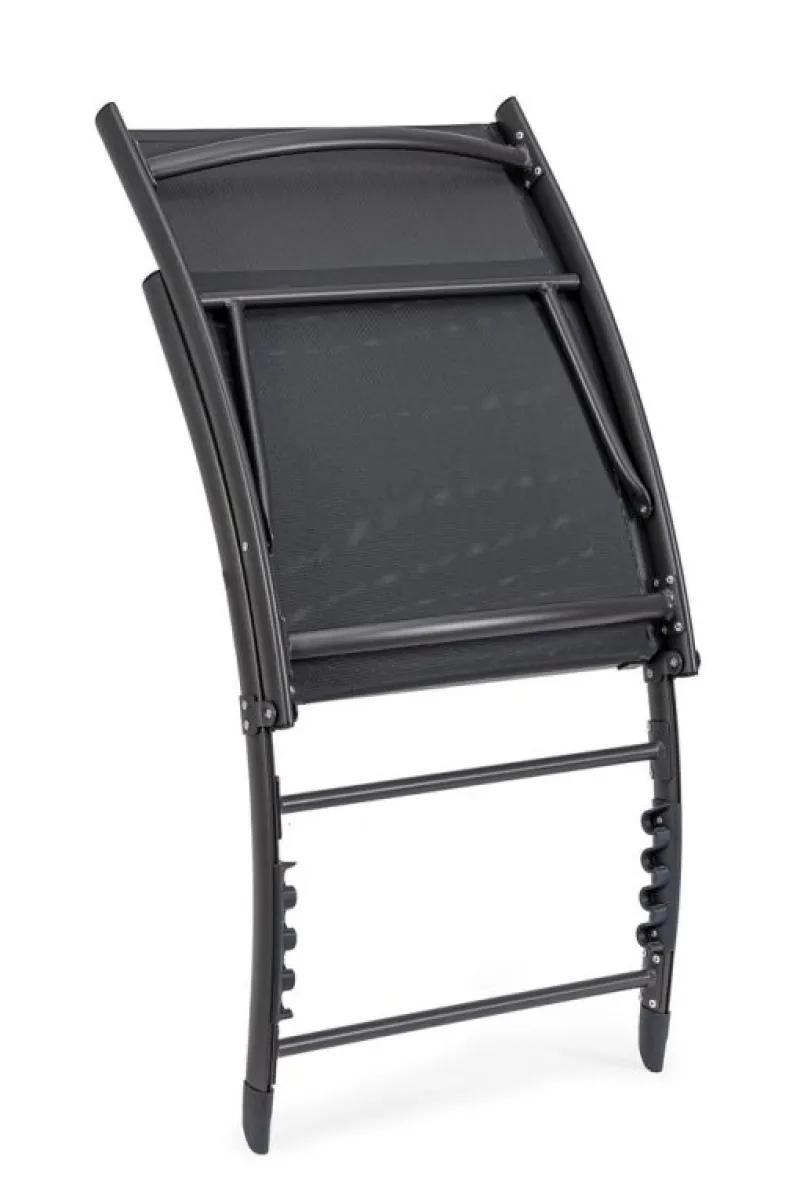 Bizzotto POLTRONA LOUNGE RECLINABILE GRIGIO SCURO - TAYLOR