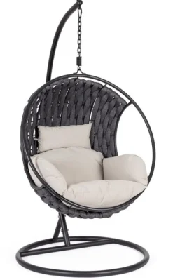 Best Bizzotto POLTRONA SOSPESA C-C GALAPAGOS NERO