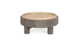 New Bizzotto POUF TANYA C-VASS TONDO GRIGIO