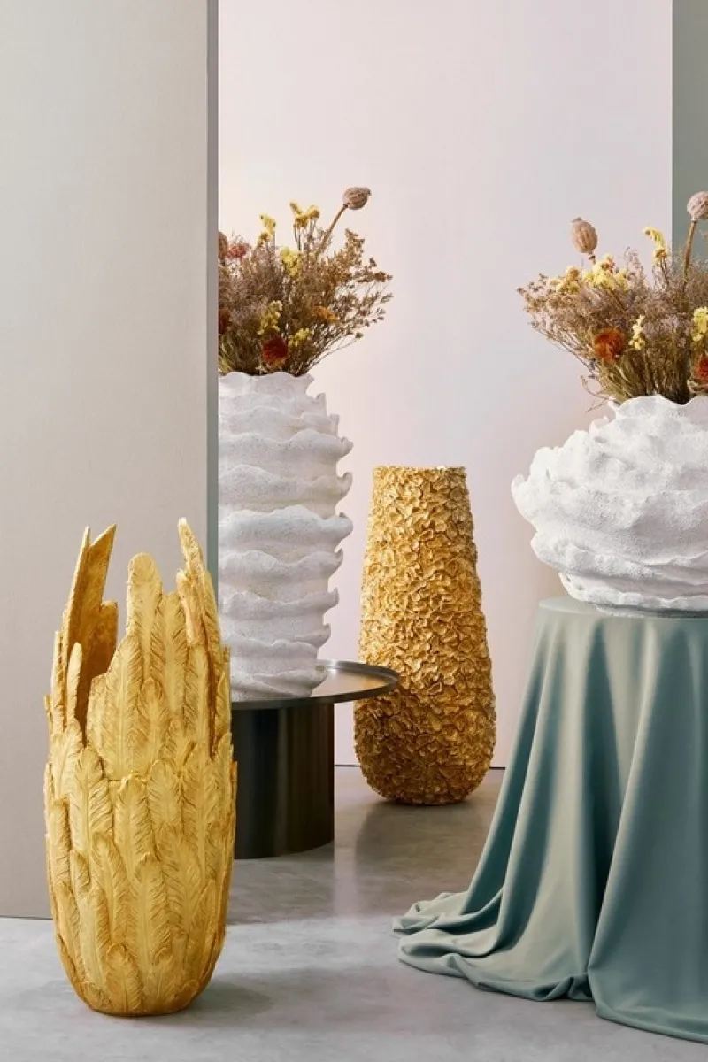 Hot Bizzotto P.VASO PAVO BOMB. BIANCO H39.5