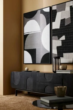 Clearance Bizzotto QUADRO C-C TESSUTO F92-2 82,6X122,6