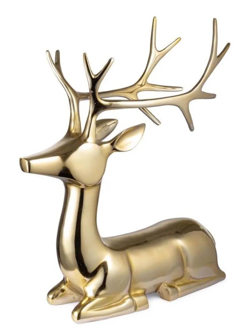 Clearance Bizzotto RENNA GLOWER SEDUTA ORO H62,5