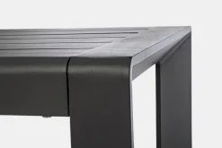 Sale Bizzotto SALOTTO ANGOLARE IN ALLUMINIO ANTRACITE CX23 - KONNOR