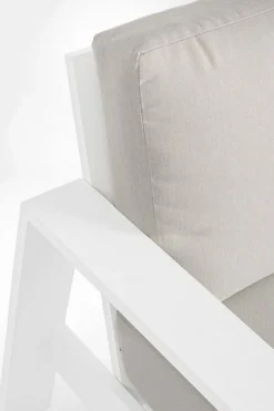 New Bizzotto SALOTTO IN ALLUMINIO BIANCO YK11 - BALTIC