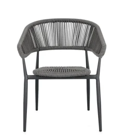 New Bizzotto SEDIA C-BR ALGAIDA ANTRACITE/GRIGIO