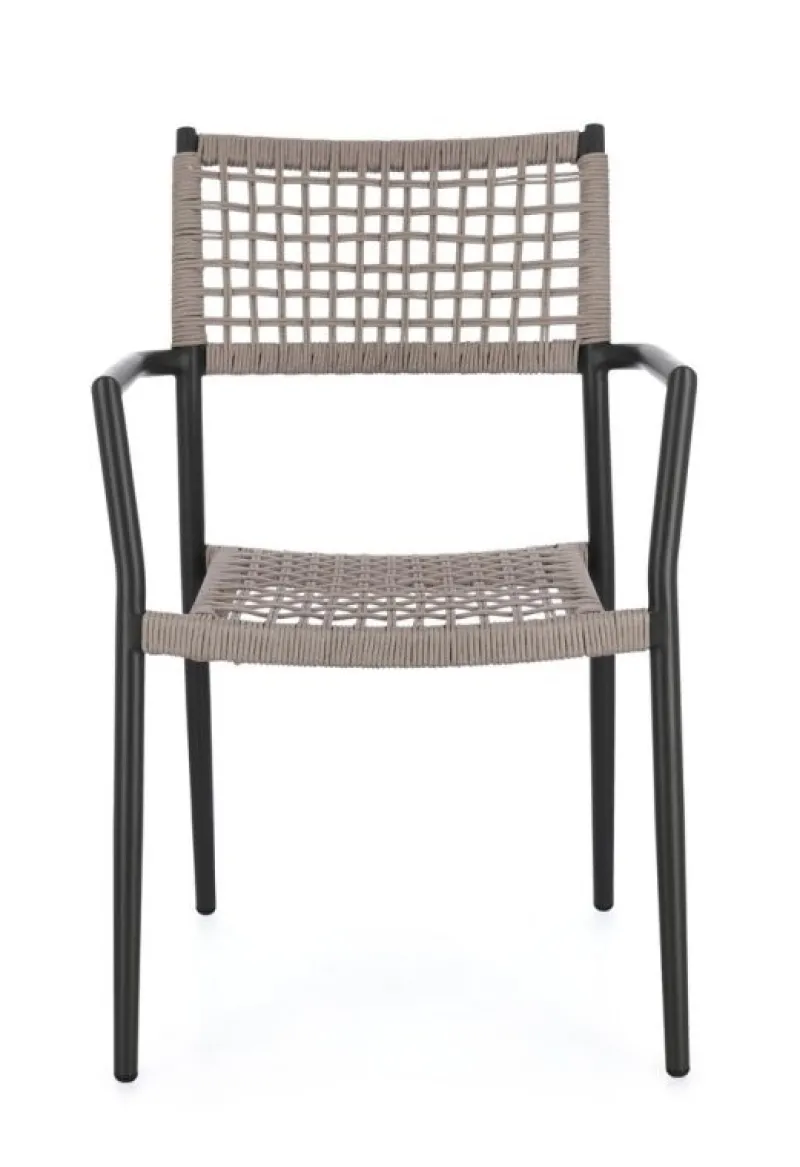 Online Bizzotto SEDIA C-BR CALETA ANTRACITE/KHAKI