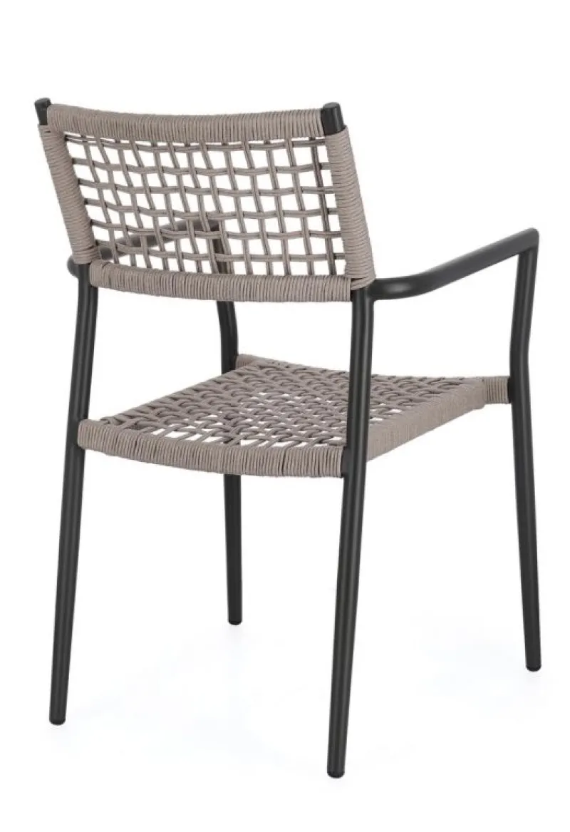 Online Bizzotto SEDIA C-BR CALETA ANTRACITE/KHAKI