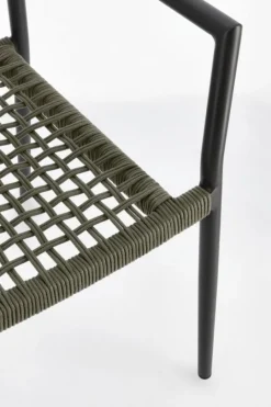 Best Bizzotto SEDIA C-BR CALETA ANTRACITE/VERDE