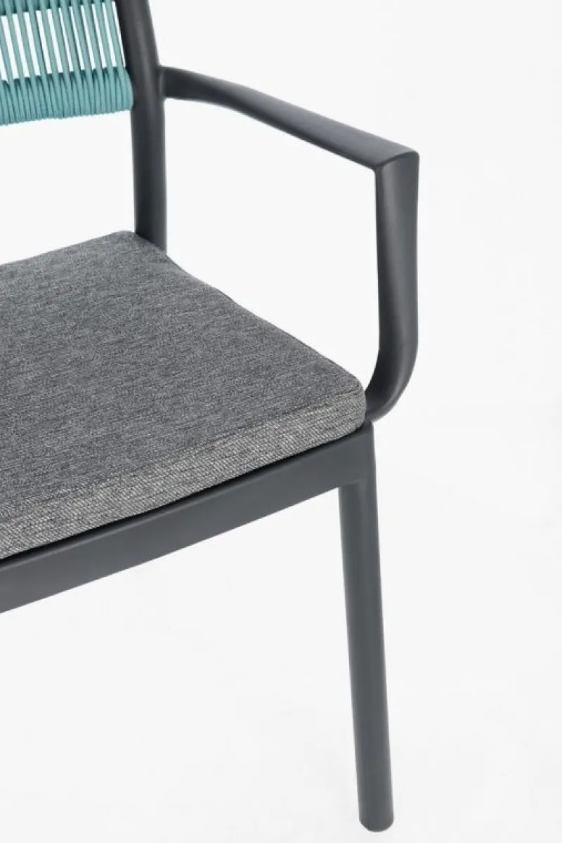 Best Bizzotto SEDIA C-BR C-C ALVIN ANTRACITE/AVIO