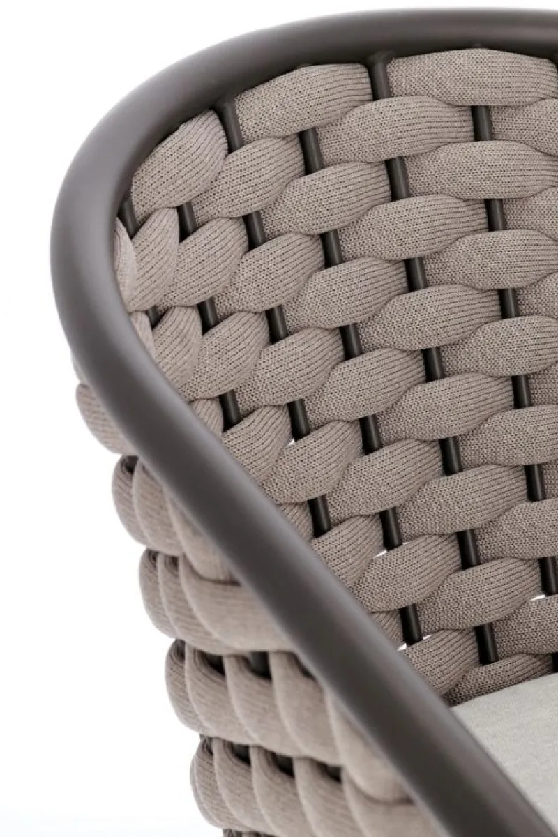 Clearance Bizzotto SEDIA C-BR C-C MARGALIDA ANTRACITE/KHAKI