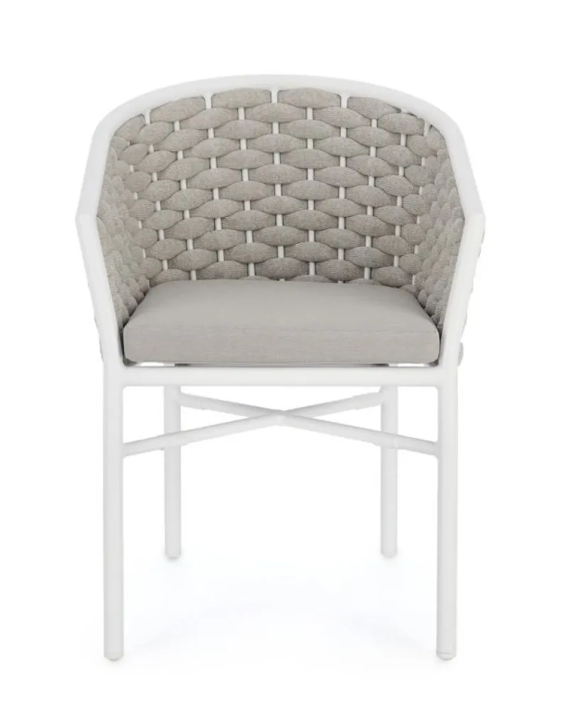 Clearance Bizzotto SEDIA C-BR C-C MARGALIDA BIANCO