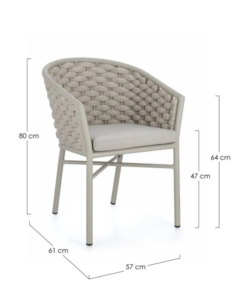 Hot Bizzotto SEDIA C-BR C-C MARGALIDA SATURN