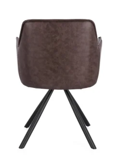 New Bizzotto SEDIA C-BR GIREV.BREVAL MARRONE SCURO