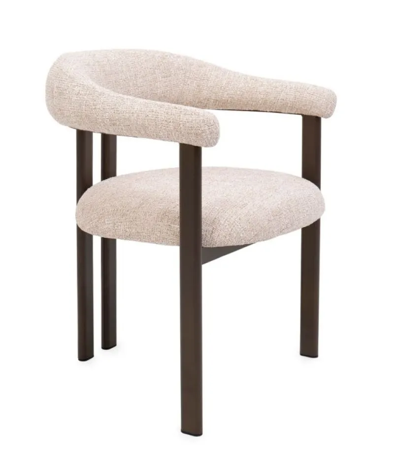 Clearance Bizzotto SEDIA C-BR GIUDITTA BRONZO/SAND