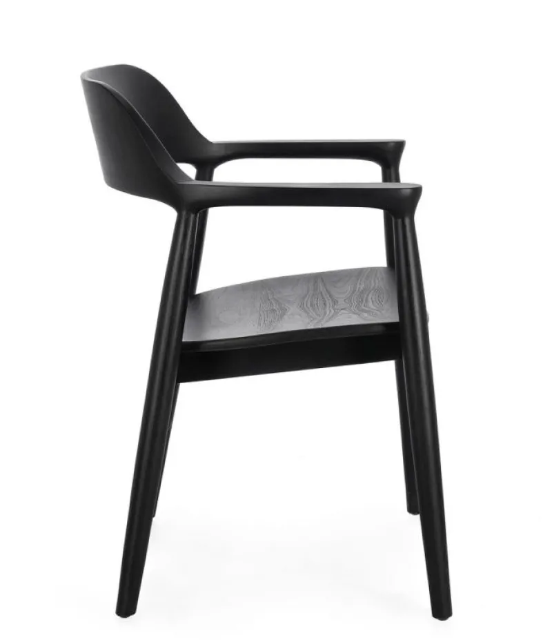 Hot Bizzotto SEDIA C-BR IDRIS NERO