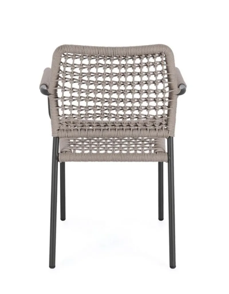 Discount Bizzotto SEDIA C-BR RAJADA ANTRACITE/KHAKI