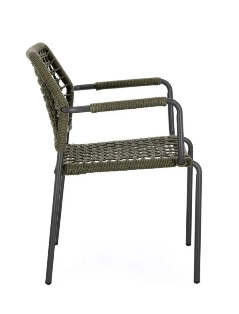 Online Bizzotto SEDIA C-BR RAJADA ANTRACITE/VERDE