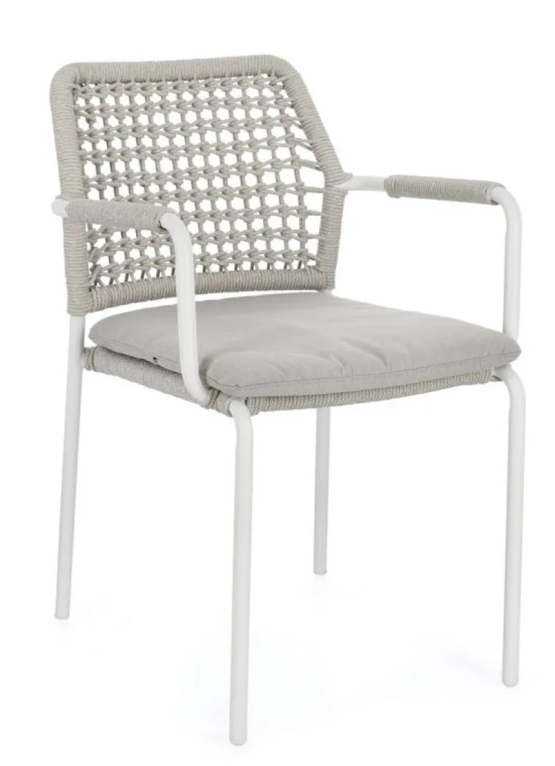 Online Bizzotto SEDIA C-BR RAJADA BIANCO