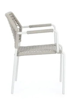 Outlet Bizzotto SEDIA C-BR RAJADA BIANCO