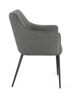 Bizzotto SEDIA C-BR RUSSELL GRIGIO SCURO