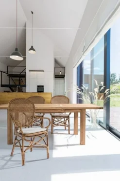 New Bizzotto SEDIA CON BRACCIOLI IN FIBRE NATURALI MIELE - EDELINA