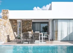 Discount Bizzotto SEDIA IN ALLUMINIO BIANCO GK50 - CAMERON