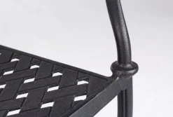 Clearance Bizzotto SEDIA IN ALLUMINIO IMPILABILE ANTRACITE- IVREA