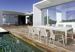 Sale Bizzotto SEDIA IN ALLUMINIO IMPILABILE BIANCO GK50 - CRUISE