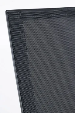 New Bizzotto SEDIA IN ALLUMINIO IMPILABILE ANTRACITE JX55 - KRION
