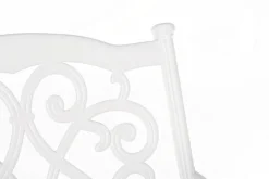 Discount Bizzotto SEDIA IN ALLUMINIO IMPILABILE BIANCA- IVREA