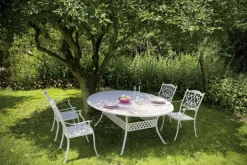 Discount Bizzotto SEDIA IN ALLUMINIO IMPILABILE BIANCA- IVREA