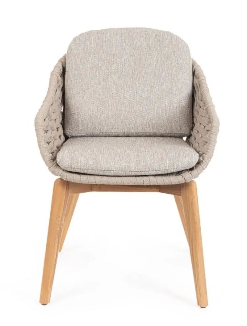 Hot Bizzotto SEDIA IN CORDA BEIGE - TAMIRES