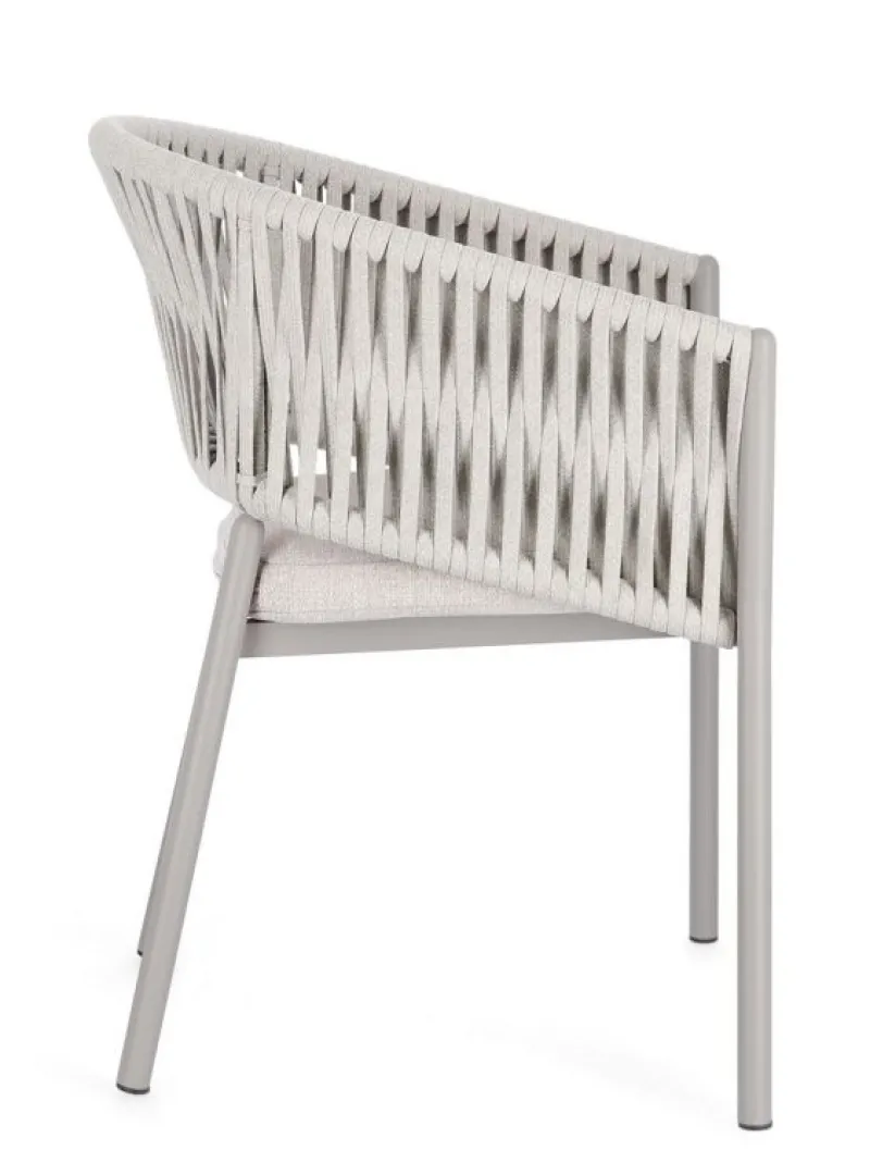 Outlet Bizzotto SEDIA IN CORDA MOON WG24 - FLORENCIA