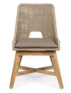Clearance Bizzotto SEDIA IN CORDA PER ESTERNO TORTORA - HESPERIA